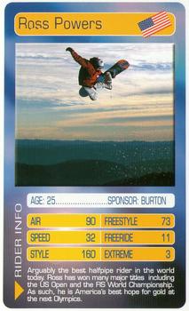2003 Top Trumps Limited Edition Snowboarders #NNO Ross Powers Front